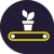 SmartFlo Track - transportbanden