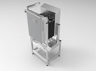 Grote capaciteit door automatische stapelbuffer • Past zich aan aan de grootte van de tray