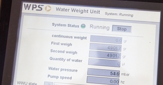 Watering and weigh station